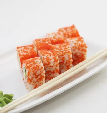 Sushi rolls Foto stock