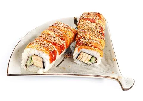 Sushi rolls Stock Photos
