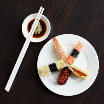 Sushi rolls Stock Photos