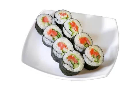 Sushi rolls Stock Photos