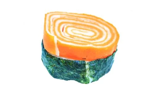 Sushi with rolls Stock Photos