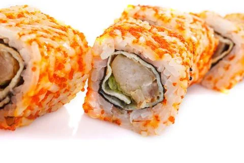 Sushi rolls Stock Photos