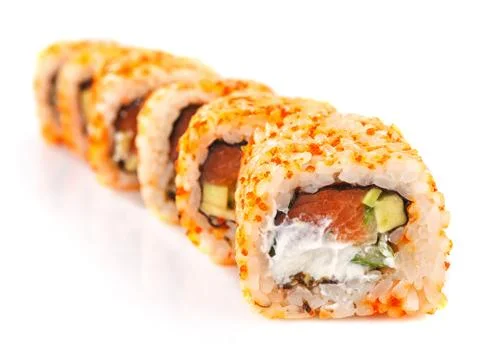 Sushi rolls Stock Photos