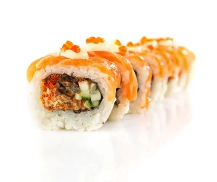 Sushi rolls Stock Photos