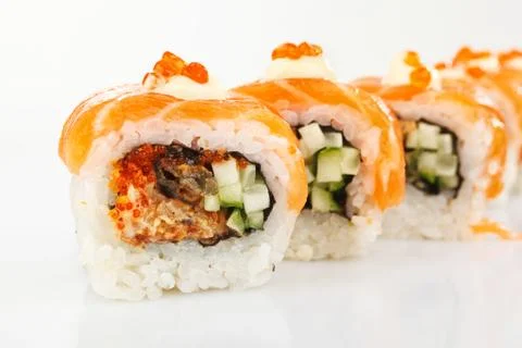 Sushi rolls Foto stock