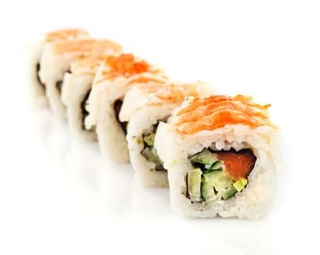 Sushi rolls Stock Photos