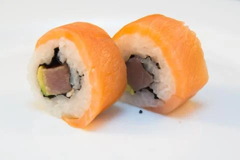 Sushi rolls Stock Photos