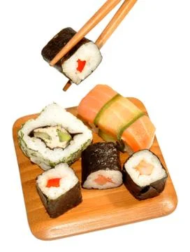 Sushi Samples Stock Photos