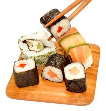 Sushi Samples Stock Photos