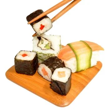Sushi Samples Stock Photos