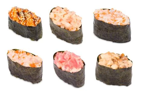 Sushi set Stock Photos