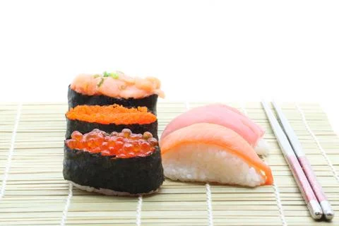 Sushi set Stock Photos