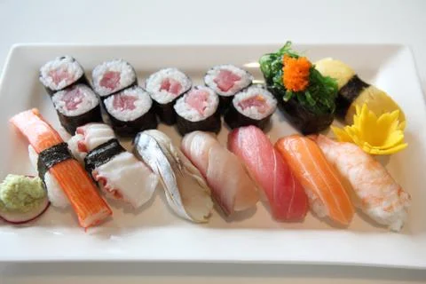 Sushi set Stock Photos