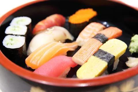 Sushi set Stock Photos