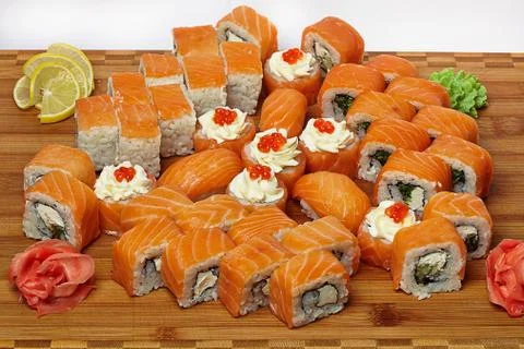 Sushi set Stock Photos