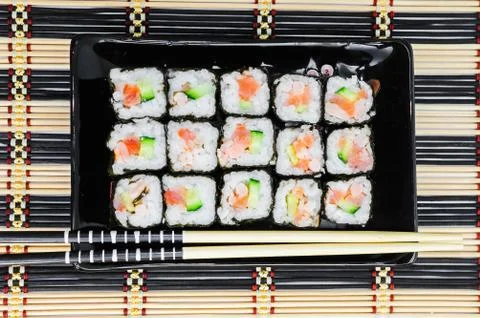Sushi set Stock Photos