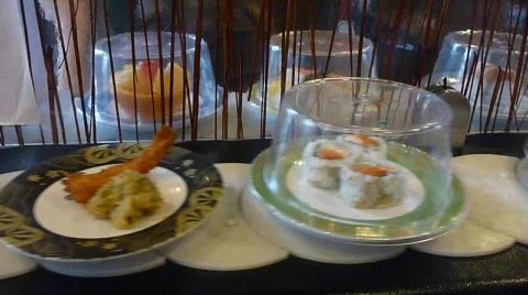 Sushi Varieties Video stock 711107