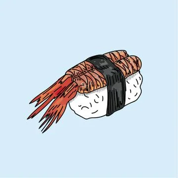 Sushi vector. Stock Illustration