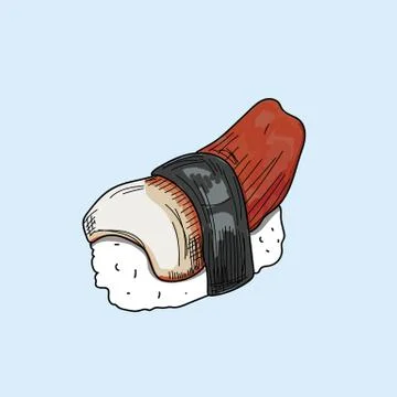 Sushi vector. Stock Illustration