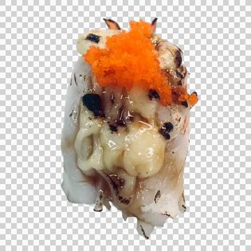 Sushi on white background-6 Stock Photos
