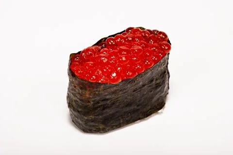 Sushi on a white background Stock Photos