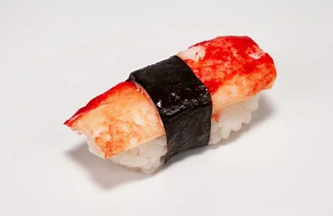 Sushi on a white background Stock Photos