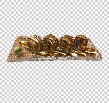 Sushi on white background Stock Photos
