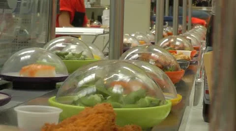 Susi bar conveyor blet Stock Footage 11385355