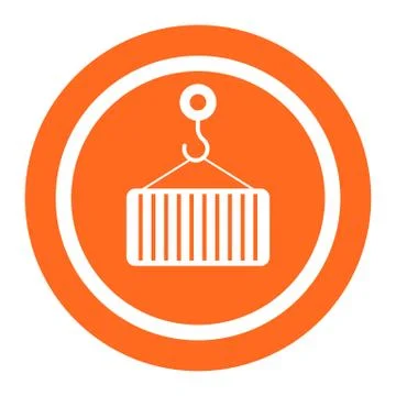 Suspended load Stock Illustration