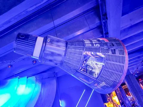 Suspended Space Module Stock Photos