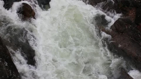 On a suspension bridge Stock-Footage 12527751