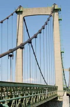 Suspension bridge Stock Photos