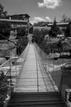 Suspension bridge 写真素材
