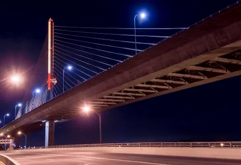 Suspension bridge Stock Photos
