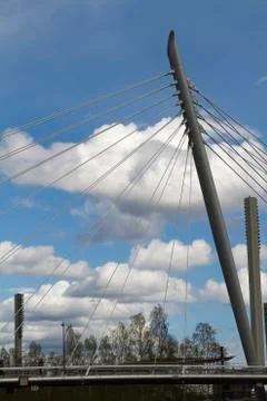 Suspension bridge Stock Photos