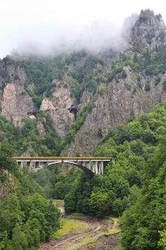 Suspension bridge Stock Photos