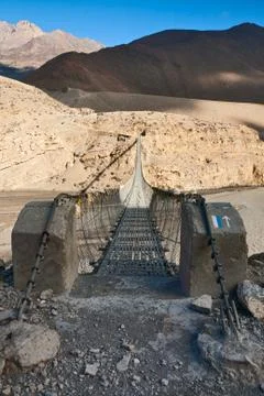 Suspension bridge Stock Photos