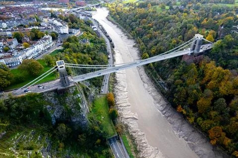 Suspension bridge Stock Photos
