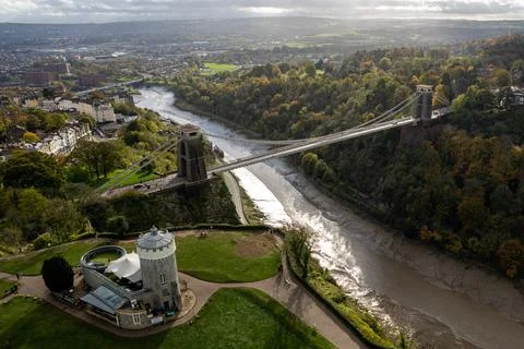 Suspension bridge Stock Photos