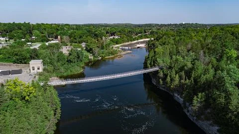 Suspension Bridge Stock-Fotos