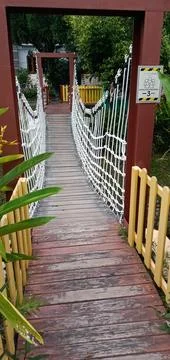 A Suspension Bridge Stock Photos