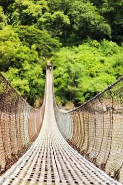 Suspensionbridge Stock Photos
