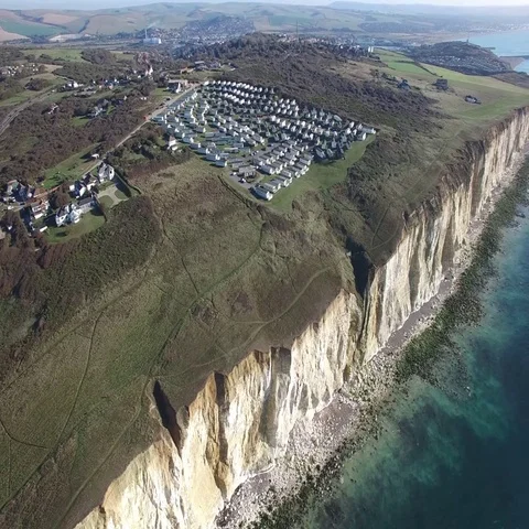 Sussex cliffs Stock Footage 69518474