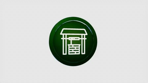 Sustainable Farming Icon Loop Motion – Animated Eco-Friendly Agriculture 스톡 동영상 329910045