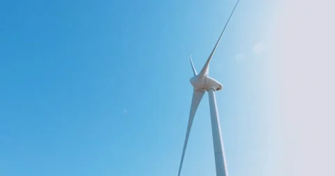 Sustainable power is the future,wind power Stock Footage 226289537