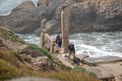 Sutro Baths ruins Stock Photos