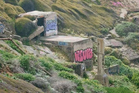 Sutro Baths ruins 스톡 사진