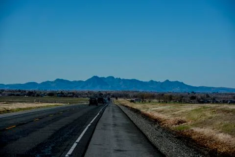 Sutter Buttes Stockfoto's