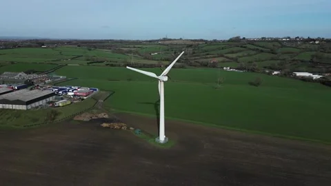 Sutton-In-Ashfield, Nottingham, UK. 2026, FEB, 17; Ladywood Solar Farm Video stock 331803504