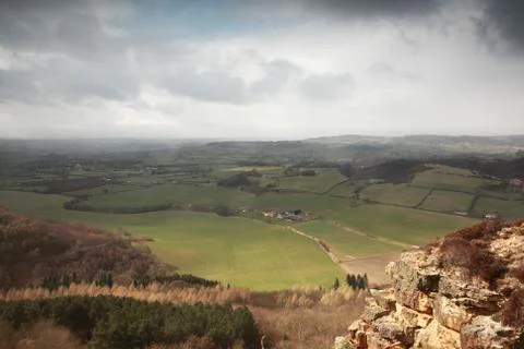 Sutton bank view Stock Photos